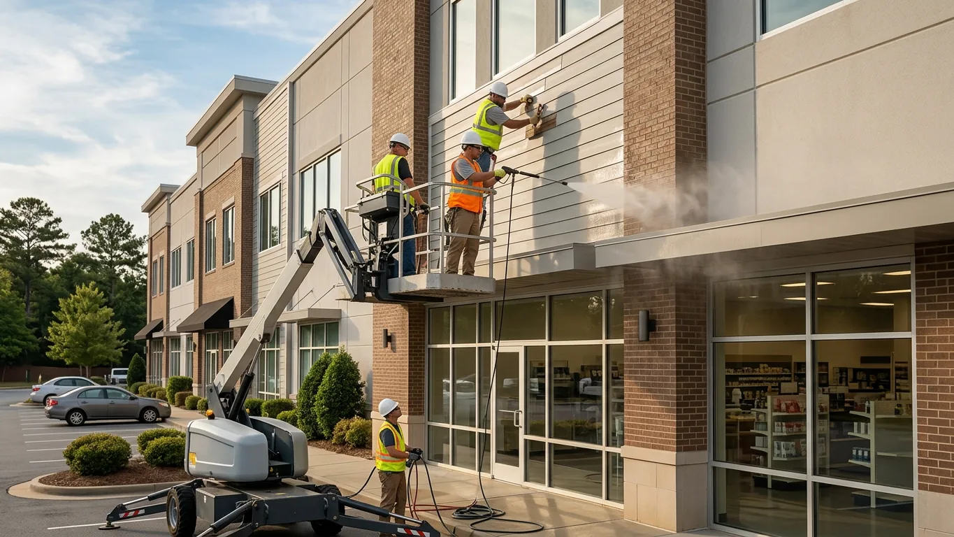 Commercial Exterior, AHK Contracting