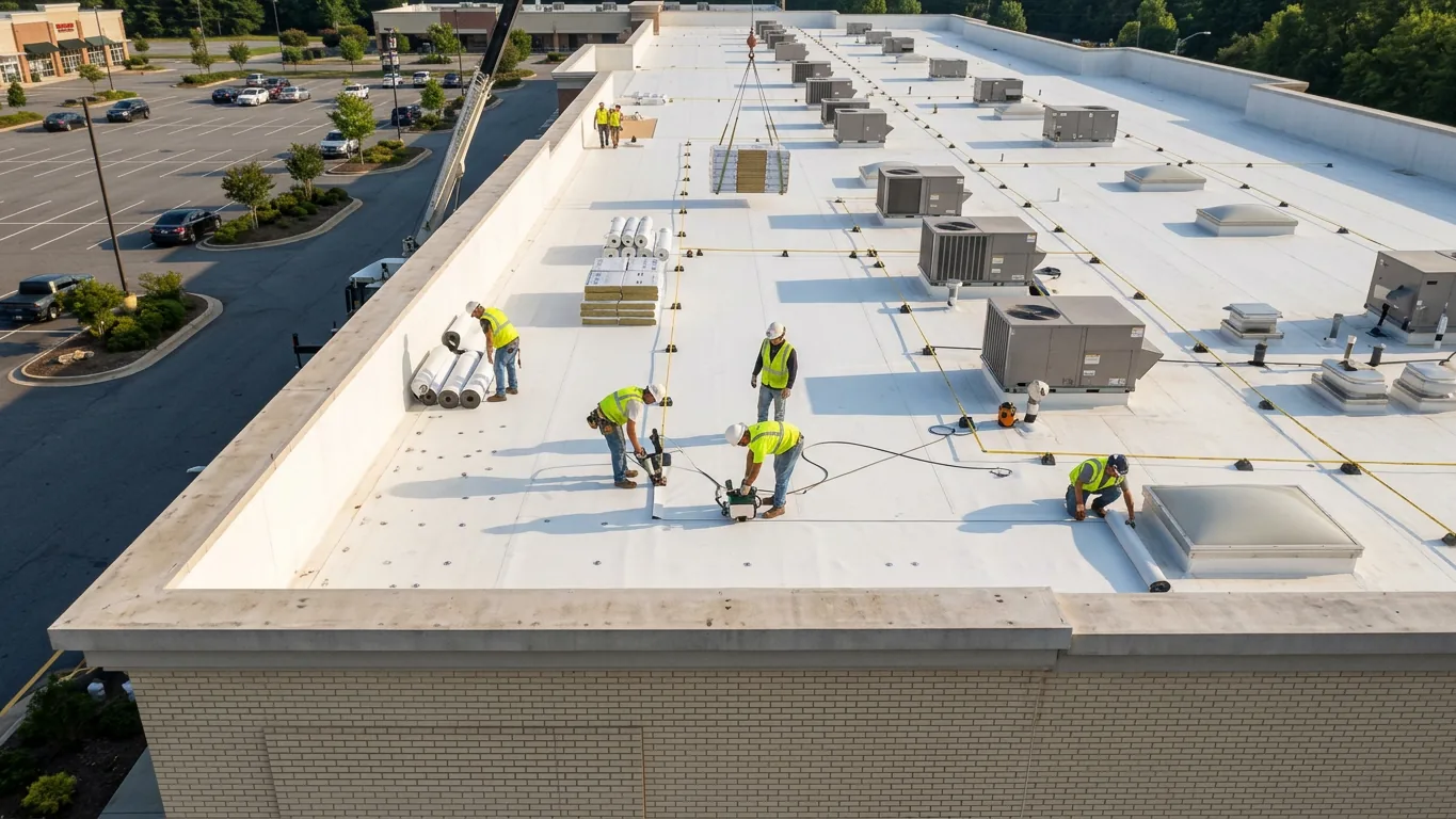 Commercial Roofing, AHK Contracting